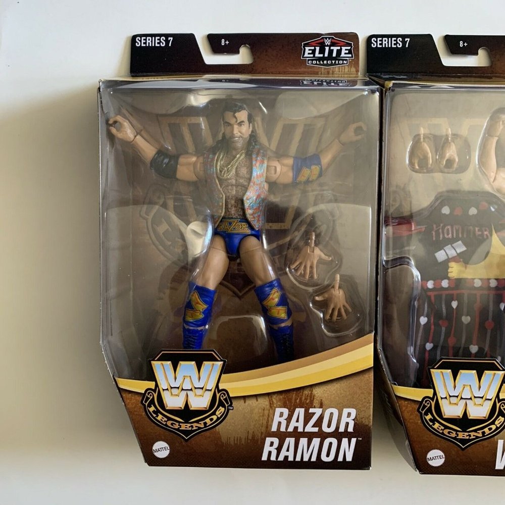 WWE Elite Legends Series 7 Set Of 3 Greg Valentine - Picture 4 of 6